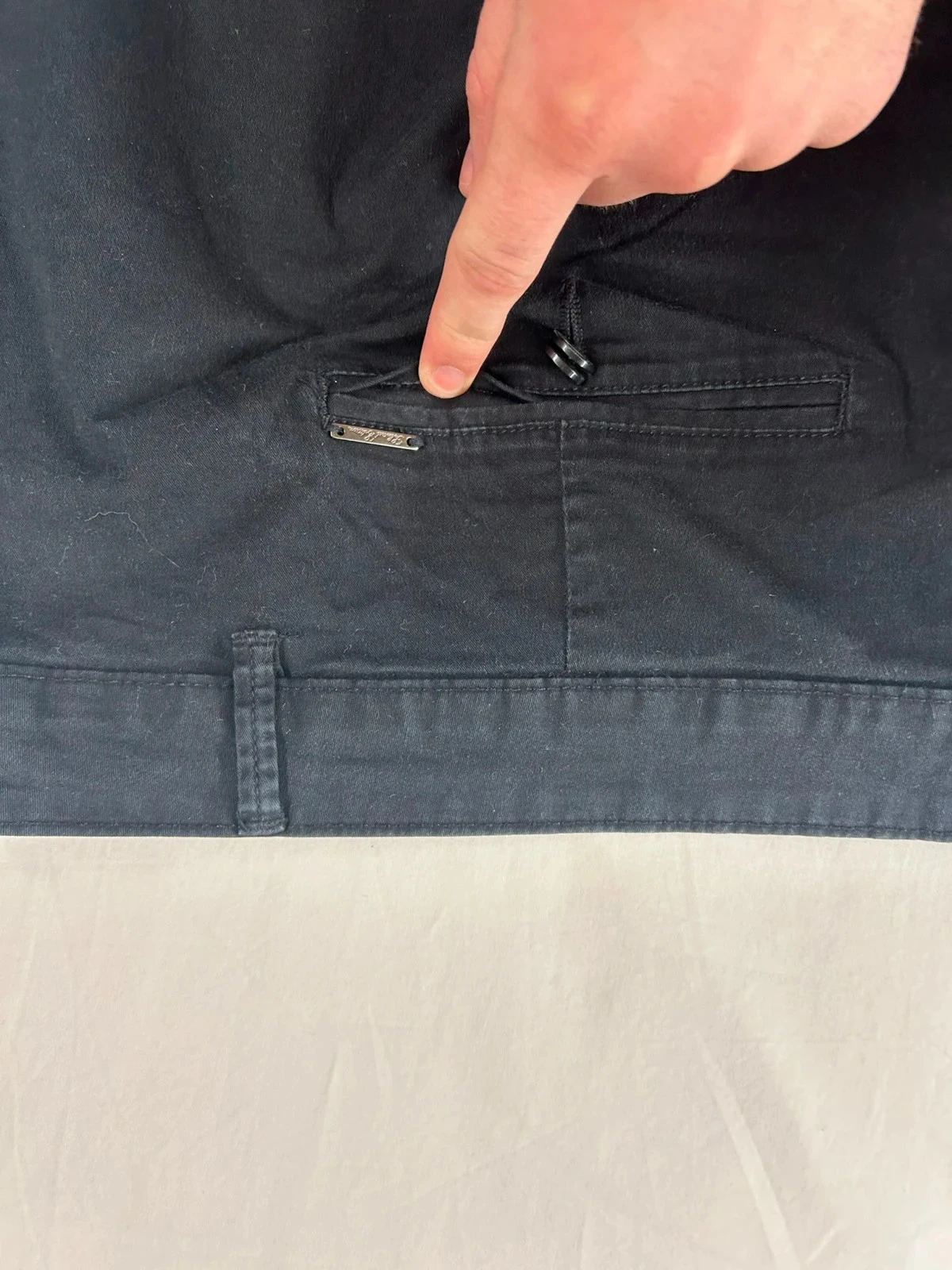 Straight cut black jeans Canda – photo 14